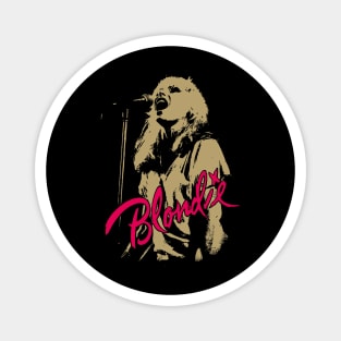 Gift Retro Blondie Music Tribute Design Magnet